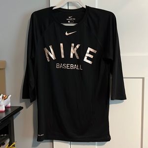 NIKE Drifit Baseball Shirt size M